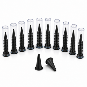 ชุดอุปกรณ์ตรวจหู MJW Otoscope พร้อมจุกตรวจหูพลาสติกสีดำสำหรับการตรวจหูทางการแพทย์ เครื่องมือวินิจฉัยหูคอจมูก - Product Image 6