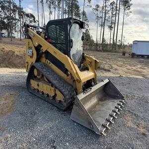 Vente en gros de chargeuses compactes sur chenilles Caterpillar 299D3, petites chargeuses de chantier, pour l'aménagement paysager, l'agriculture et la manutention des matériaux - Product Image 5