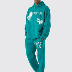 Chándales Personalizados con su Propio Logotipo, con Bolsillo Tipo Canguro, Estilo Único, Chándales Deportivos Extra Grandes para Correr y Hacer Ejercicio - Product Image 1