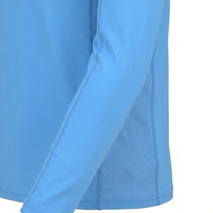 Customized UPF 50 Quick Dry 100% Polyester Fishing <b>Sunscreen</b> Summer Men's Long Sleeve Shirts - Product Image 3