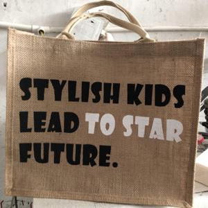 Sac de courses en jute écologique grande capacité avec couche intérieure laminée - Product Image 4