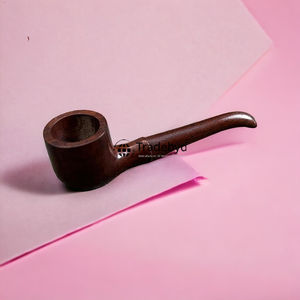 Elegante Pipa de Tabaco de Madera Hecha a Mano, Pipa para Fumar de Madera Natural por Tradebyd - Product Image 2