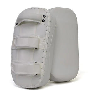 Kickboxing Striking <b>Boxing</b> Kick Custom Logo Pads Martial Arts Training MMA Kick Karate Kicking <b>Boxing</b> Focus Pads Pakistan Made - Product Image 2