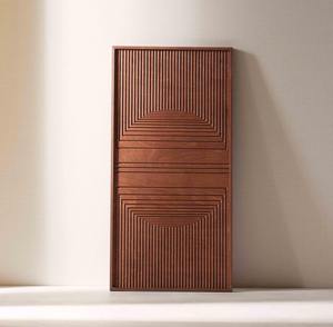 Décoration murale en bois Art Déco moderne, centre de table contemporain de luxe, créations antiques pour occasions Diwali et Ramadan - Product Image 5