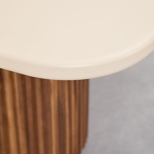 Mesa de comedor rectangular Vandana Grand Flux en cemento y madera de acacia - Product Image 6