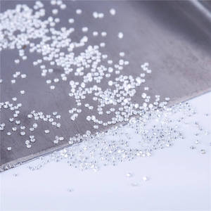 Diamant blanc cultivé en laboratoire, prix d'usine, en vrac |   Diamant HPHT / CVD |   Tailles personnalisées disponibles, taille brillant rond, haute qualité, pierres en vrac - Product Image 2