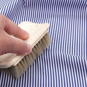 Chemise habillée à manches longues pour homme, 60% polyester 40% coton, couleur unie, style professionnel, chemise formelle à rayures boutonnée pour le bureau - Product Image 5