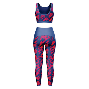 Conjunto de Yoga Sólido para Mujer, Ropa Deportiva sin Mangas, Cintura Alta, Transpirable, Ecológico, para Gimnasio, con Bordado Personalizado, Venta al por Mayor - Product Image 2