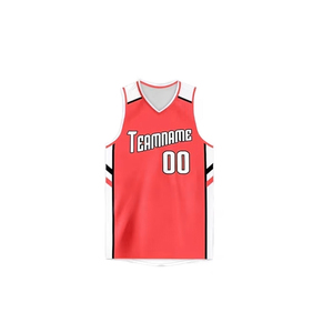 เสื้อบาสเก็ตบอลทีมแบรนด์ดีไซน์เองได้เต็มรูปแบบ พร้อมโลโก้และชื่อผู้เล่น สไตล์สตรีทแฟชั่น สำหรับชุดกีฬา - Product Image 2