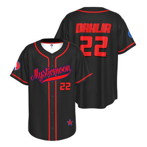 Conjunto Completo de Uniforme de Béisbol Personalizado, Transpirable, Tallas Grandes, Verano, Impresión Sublimada, OEM, Ropa Deportiva - Product Image 2