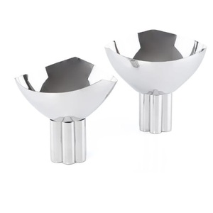 Centro de Mesa Moderno para Comedor, Tazón de Metal para Servir Dátiles con Sabor a Chocolate, a un Precio Accesible - Product Image 5