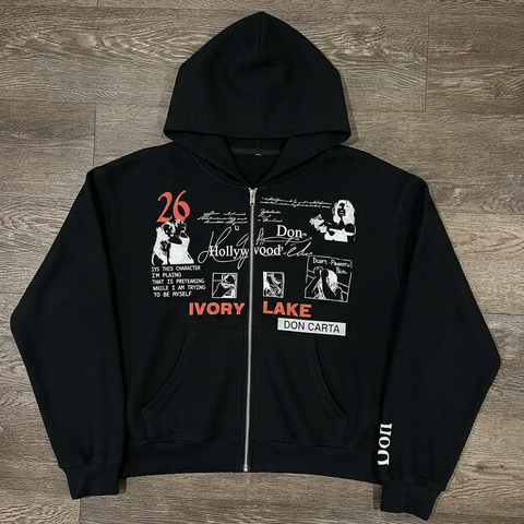 Oversized Washed Custom Hoodie