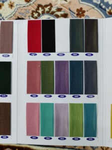 Tissu en soie italienne de haute qualité, largeur 46 pouces, texture douce et lisse, brillance élégante et éclatante, pour chemise, blouse, robe, sari, vente en gros. - Product Image 6