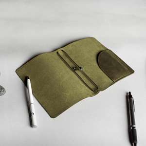 Élégante Housse de Carnet A5 en Cuir de Luxe Rechargeable avec Protection et Fonction Anti-Odeur pour Réunions LNBC-0113 - Product Image 2