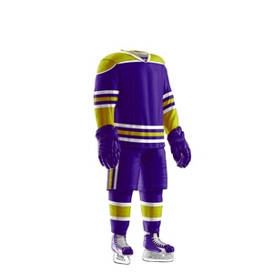 Dernier design, confort supérieur, texture douce, haute résistance, combinaison d'entraînement à manches longues, vêtements de sport, uniforme de hockey sur glace - Product Image 3