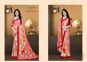 Saris en soie modernes prêts-à-porter pour les fêtes, collection de designers élégante, commandes en gros à prix compétitifs - Product Image 4