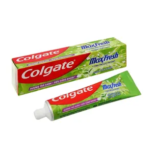 Colgate Maxfresh Groene Thee Gearomatiseerde Tandpasta 230G Tandpasta Tube Hoge Kwaliteit Producten Zorg Voor Familie