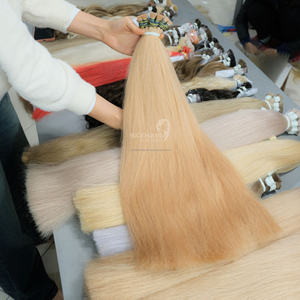 Extensiones y paquetes de cabello Remy vietnamita crudo de alta calidad 100%, cutícula intacta, cabello a granel de proveedor de Vietnam - Product Image 6