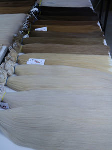 Extensiones de Cabello Humano Natural Liso Virgen de Doble Calidad Superior de Máquina de 100 g y 65 cm de la NASA en Todos los Colores - Product Image 4