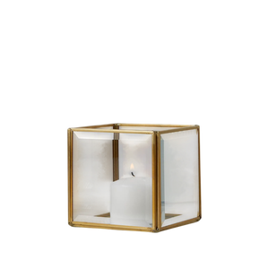 Glass Cylinder Heat Resistant Home Decoration Candle Holder <b>Wedding</b> <b>Table</b> Decor Metal Glass Votives Candle Holder - Product Image 2