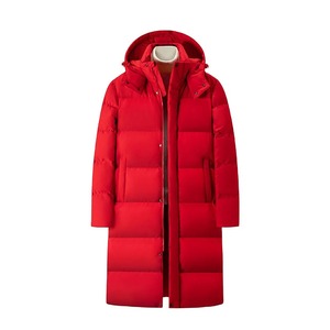 Vestes matelassées pour hommes de qualité supérieure, col à capuche réglable, respirantes et douces pour la peau, vestes matelassées unies pour hommes - Product Image 1