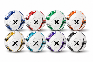 ลูกฟุตบอลเย็บมือแบบสั่งทำพิเศษ X |   สีขาว สีดำ สีทอง |   โลโก้ X |   ผู้ผลิต OEM ODM |   ดีไซน์ระดับพรีเมียม |   ทำด้วยความรัก - Product Image 5