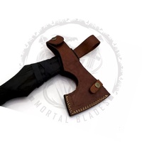 Hacha Vikinga Tomahawk al por Mayor, Hacha Medieval Personalizada, Forjada a Mano en Acero al Carbono, Hacha Escandinava Personalizada