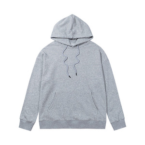 Sweat-shirt à capuche pour homme, couleur unie orange, vêtements de sport décontractés, fournisseur de vêtements personnalisés - Product Image 6