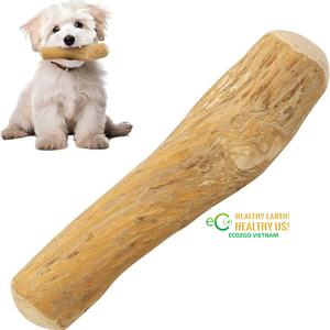 Bâton à mâcher en bois de café de qualité supérieure pour chiens, jouet naturel en bois pour chiens de petite, moyenne et grande taille, pour l'enrichissement quotidien - Product Image 1