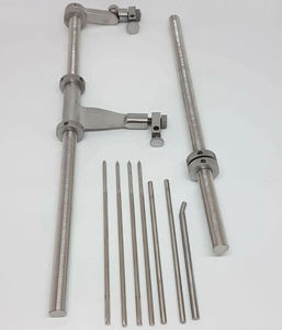 Ensemble d'instruments chirurgicaux orthopédiques manuels en acier inoxydable de qualité supérieure, distracteur fémoral, 9 pièces, outils chirurgicaux - Product Image 6