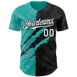 Maillot de baseball imprimé sérigraphié de haute qualité, entièrement boutonné, vêtement de sport antibactérien à manches courtes, 100 % coton biologique, col en V - Product Image 2