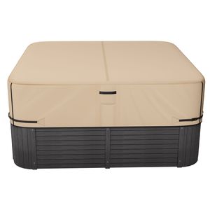 Copertura per Vasca Idromassaggio da Esterno 90 X 90 X 20 Pollici, Impermeabile e Resistente alle Intemperie, in Tessuto Oxford 600D Resistente, Protezione di Sicurezza - Product Image 1