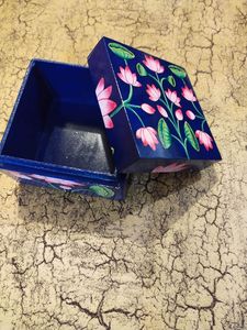 Caja de Madera Pintada a Mano de Calidad de Exportación, Organizador Decorativo para Joyas y Accesorios, Ideal para Regalo, Artesanía Hecha a Mano - Product Image 5