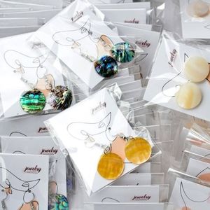 Pendientes de Concha Marina de Alta Calidad, Ligeros y Grandes, de Mimbre, para Mujer, Diseño Sostenible, Estilo Tropical, para Vacaciones en la Playa - Product Image 6