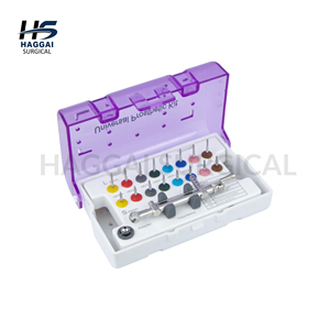 Kit de trephines manuelles en acier pour chirurgie, porte-fraise, irrigation, implantation, greffe d'os, usage médical chirurgical, dentisterie - Product Image 2