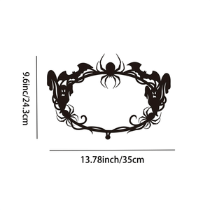CIFbuy Decorazione Gotica con Pipistrello e Ragnatela per Halloween, da Appendere a Parete per Interni ed Esterni, per Feste, Casa e Soggiorno - Product Image 2