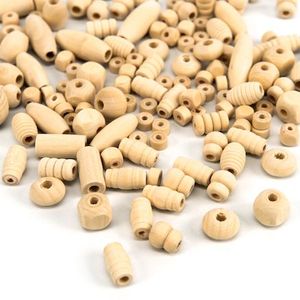 Perles en bois rondes et lisses pour la fabrication de bijoux en macramé et la décoration artisanale de la maison - Product Image 4