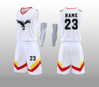 Jersey Basket Pria Dewasa 2026 Custom Nama Tim Merek 100% Katun Bernapas Tahan Air Ramah Lingkungan Cetak Sutra Mesh