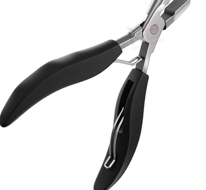 New Arrivals Hair Plier Stainless Steel Pliers <b>Micro</b> Nano Ring Hair <b>Extensions</b> Opener Removal Tool Hair Styling Tool - Product Image 5