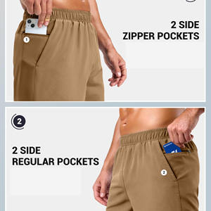 Shorts de course pour hommes, respirants, à séchage rapide, vêtements de sport pour le jogging, le basketball, les sports d'été, short de course pour hommes - Product Image 3