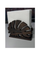 Porte-serviettes en bois classique, couleur et logo personnalisables, design durable pour la table à manger à la maison, accessoires de table, surface lisse et polie