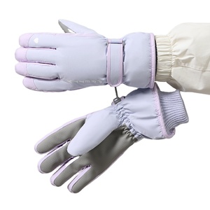Customized Warm Waterproof Windproof Ski <b>Gloves</b> Daily Use Snowboarding Touchscreen Compatible Breathable Unisex Winter Outdoor - Product Image 3