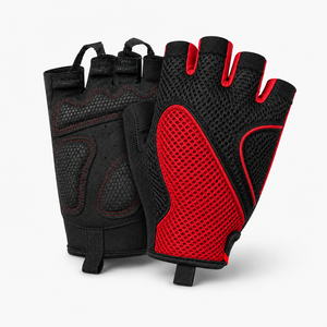 High Quality <b>Cycling</b> <b>Gloves</b> Featuring Padded Palm Breathable Materials And Flexible Construction For Road Mountain And Fitness - Product Image 4