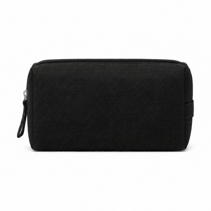Eco-Friendly Durable Polyester <b>Travel</b> Cosmetic <b>Bag</b> Zipper <b>Organizer</b> Pouch Large Capacity Portable Storage Case for Daily Use - Product Image 4