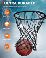Redes deportivas de baloncesto profesionales al por mayor equipo de corte de malla de nailon duradero de alta calidad personalizado de PE resistente
