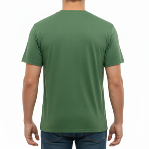 เสื้อยืดคอตตอนพิมพ์ลายโลโก้ตามสั่งสำหรับผู้ชาย แขนสั้น พิมพ์ลายดิจิทัล ผ้าคอตตอน ทรงโอเวอร์ไซส์ - Product Image 2