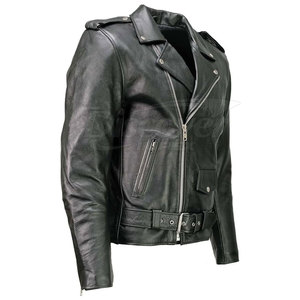 Chaqueta de Cuero para Motociclista 2026 a Bajo Precio, Ropa de Calle, Chaquetas de Cuero de Invierno para Hombre de Alta Calidad Hechas en Pakistán - Product Image 3
