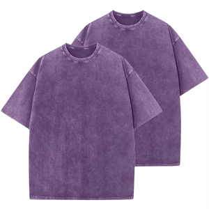 Custom Vintage Acid Wash T Shirt for Men Streetwear Vintage Distressed T Shirt Streetwear <b>Tshirts</b> for Men - Product Image 6