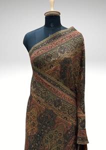 Tissu Abaya en viscose jacquard tissé, motif Jamawar ethnique de luxe, vêtement modeste, directement de l'usine Safaa - Product Image 3
