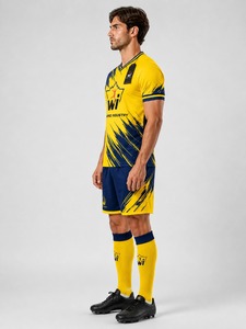 Soccer Uniform Custom <b>Athletic</b> Soccer Kit Lightweight Performance Jersey And Shorts Designed For Speed Comfort Mobility And Long - Product Image 2